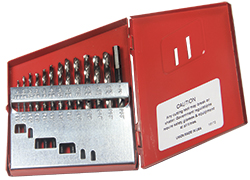 13pc. CN-TECH™ Cryogenic Nitrided Jobber Drill Set